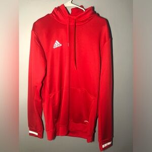 Large Red Adidas Hoodie